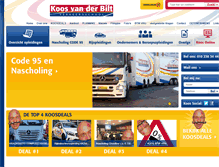 Tablet Screenshot of koosvanderbilt.nl